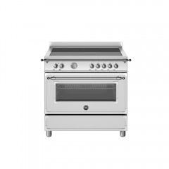 Bertazzoni HER95I1EXT2 Κουζίνα 86lt με Επαγωγικές Εστίες Π89.5εκ. Inox